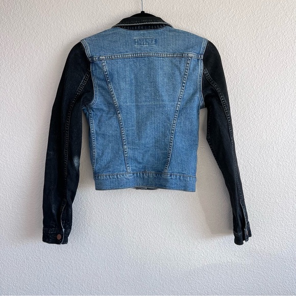 J Brand Bowie Two Tone Jean Jacket - Picture 3 of 14